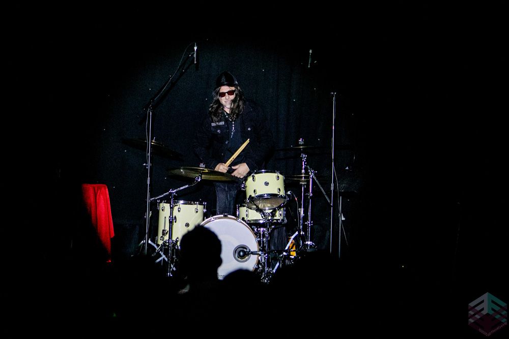 Drummer in the spotlight